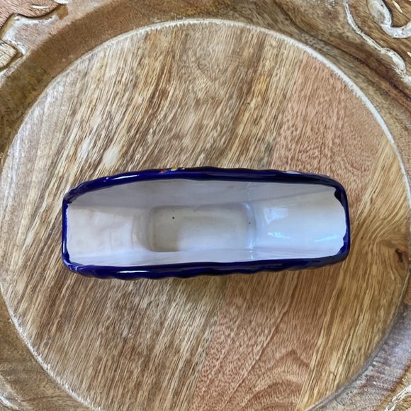 MEXICAN TALAVERA POTTERY NAPKIN HOLDER EUC - Picture 6 of 7